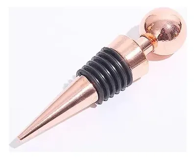 Tapon Botella Vino Cobre Acero Inoxidable M121