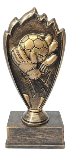 Trofeo Resina Arquero Con Balón Hp03