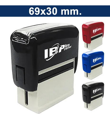 Timbre Automático Rectangular Xl50 Goma Autoentintable