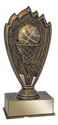 Trofeo Resina Baloncesto Hp02 18cm Caja 30 Unidades
