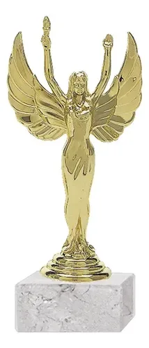 Trofeo Plástico Victoria Chica 13.5cm Oro