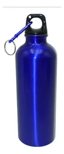 Botella Deportiva Aluminio 550ml Mosqueton