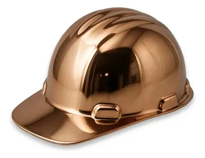 Casco Minero Cobre Zamak Ca10 Seguridad Industrial Cobre