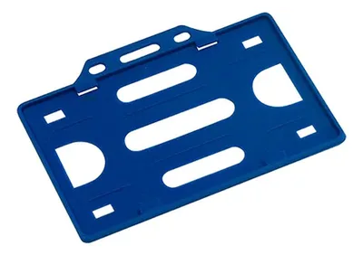Portacredencial Plastico Horizontal Fijo Tarjeta Credito
