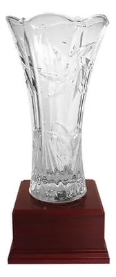 Copa Trofeo Cristal Dbr 30cm Personalizable
