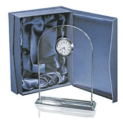 Reloj Galvano Cristal Grabado Láser Cc07
