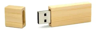 Memoria Usb Rectangular Madera 16gb Ecológica