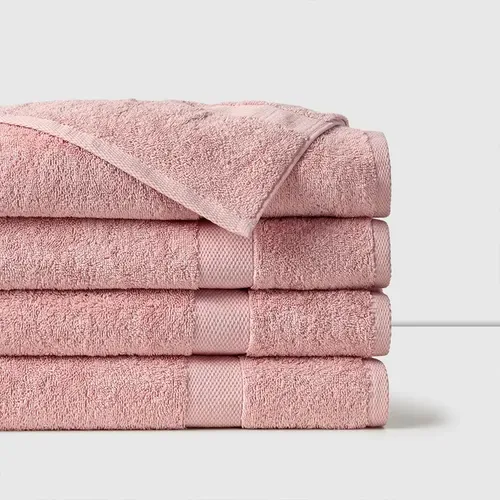 Toalla Sábana De Baño Algodón 90x170 Cm Coral Claro