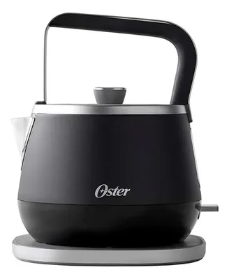 Hervidor Eléctrico Oster 1.5 Litros Acero Inoxidable Negro