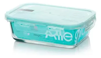 Contenedor Hermético De Vidrio 750ml