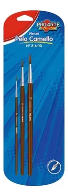 Set Pinceles Pelo Camello Proarte
