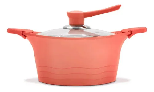 Cacerola De Aluminio Fundido Bohlier Rosa