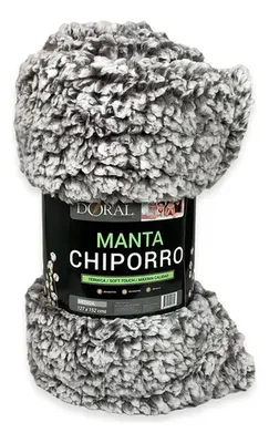 Manta Chiporro Two Tones Térmica Coral Claro