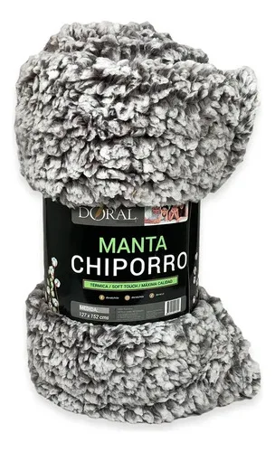 Manta Chiporro Two Tones Térmica Coral Claro