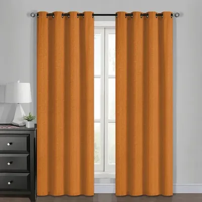 Set Cortinas Multitono Polycotton 140x220cm Jovial Coral Claro