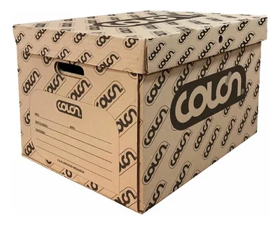 Caja Archivador Megabox Organizadora Kraft
