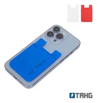 Portatarjeta Silicona Adhesiva Para Celular