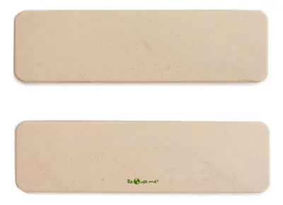 Set De Cubiertos Ecológico Wheat Straw Coral Claro