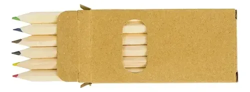 Lápiz Grafito Mini Ecológico Set X6