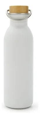 Botella Térmica Acero Inoxidable 600ml Blanco