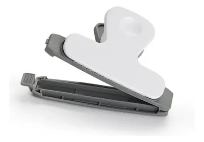 Clip Magnético Ergonómico Para Escritorio Blanco