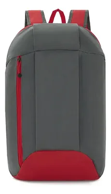 Mochila Walking Polyester Impermeable Rojo