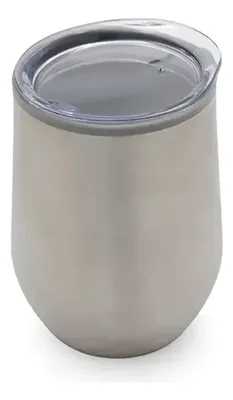 Termo Acero Inoxidable 350ml Plateado Plateado