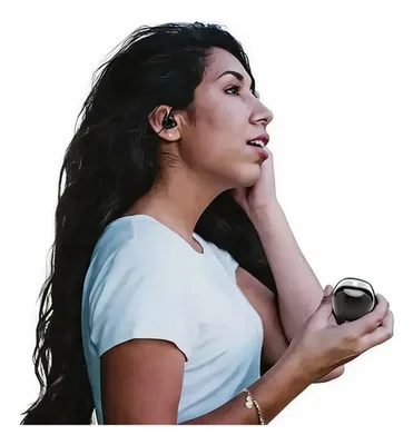 Audífonos Inalámbricos Bluetooth 5.0 Con Estuche Negro
