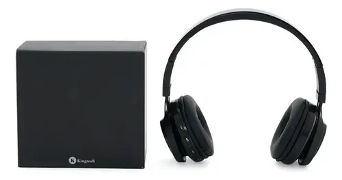 Audífonos Bluetooth Inalámbricos Con Micrófono Negro