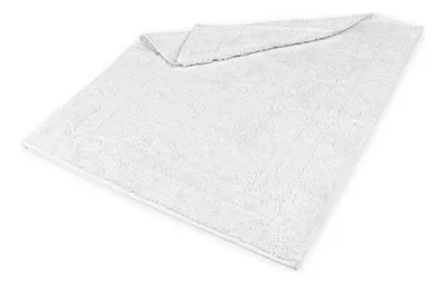 Toalla De Piso Algodón 100% Blanco Blanco