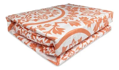 Set De Sábanas Micropiel Aterciopeladas 1.5 Plazas Coral