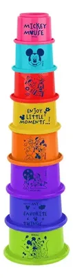 Vasos Apilables Disney Baby Juguete Infantil Multicolor