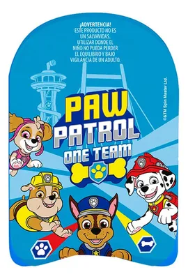 Tabla De Natación Infantil 46cm Paw Patrol