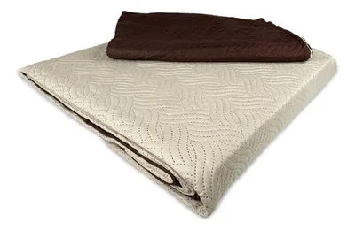 Quilt Hotpress Bicolor 1.5 Plazas Poliéster Coral Claro