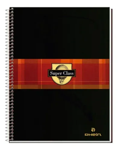 Cuaderno Escolar Oficio 150 Hojas Rayado 7mm Negro