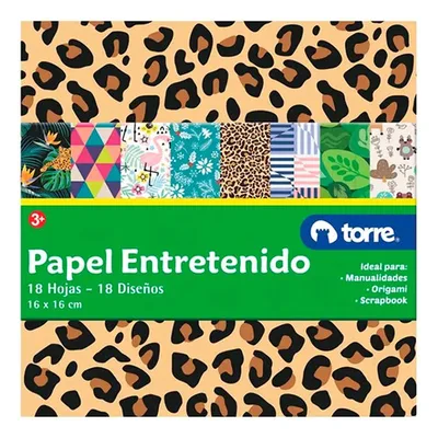 Papel Entretenido Torre 16x16 Cms Multiuso