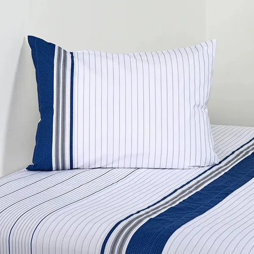 Set De Sábanas 144 Hilos Polycotton 1.5 Plazas Verde Oscuro