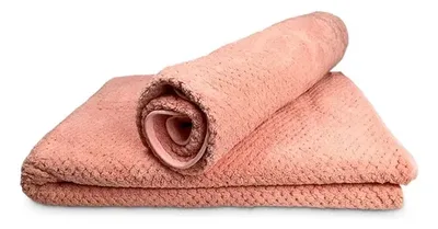 Set De Toallas Oporto Poliéster Absorbentes Terracota