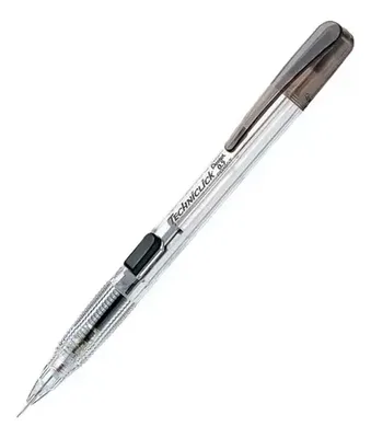 Portaminas Techniclick 0.5mm Negro Pentel Negro