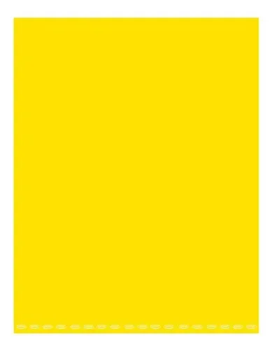 Cartulina Amarillo Claro 53x75 Cm Escolar Amarillo