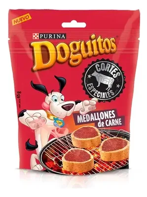 Snack Para Perros Medallones De Carne 65gr