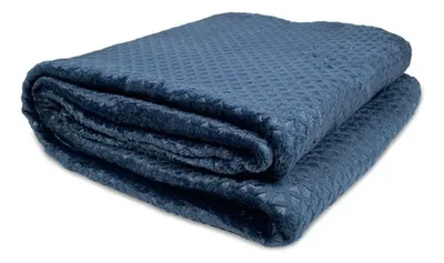 Frazada Térmica Coral Pop 2 Plazas Poliéster Azul