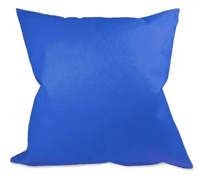 Cojín Tnt 45x45 Cm Poliéster Decorativo Azul