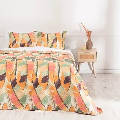 Quilt Cordoba Estampado 2 Plazas Reversible Poliéster