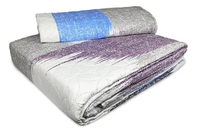Quilt Reversible Da Vinci 1.5 Plazas Poliéster Coral Claro
