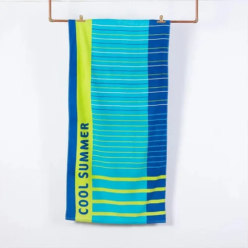 Toalla De Playa Velour Algodón Absorbente