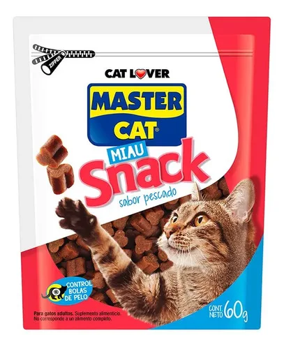 Snack Para Gatos Master Cat 60gr