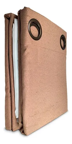 Cortina Jacquard Tarapacá Poliéster 140x220 Chocolate