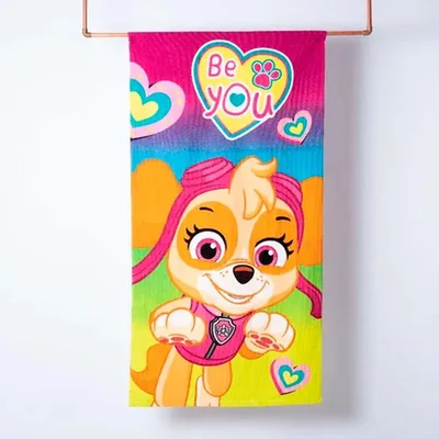 Toalla De Playa Microfibra 70x140 Cm Estampada Coral Claro