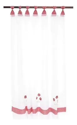 Paño De Cocina Bordado Poliéster Primavera Coral Claro